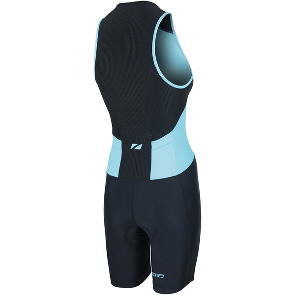 2026 ZONE3 Womens Activate Trisuit TS23WACT107 - Black / Turquoise